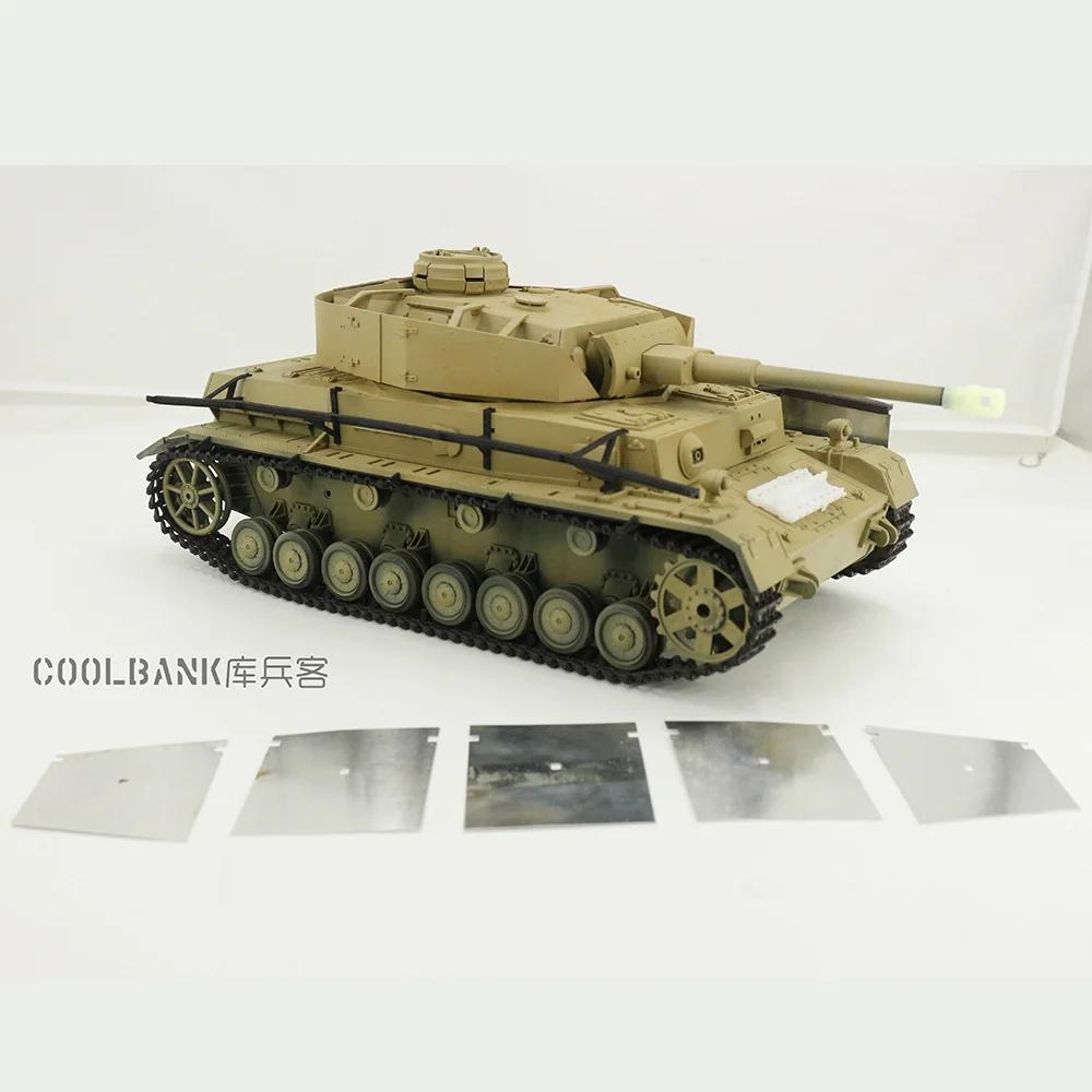 COOLBANK 3D ݼ  ĿƮ Ƹ ŰƮ, Henglong 3858/3859 RC ũ 1:16 Panzer IV ũ 峭  DIY Ʈ,  
